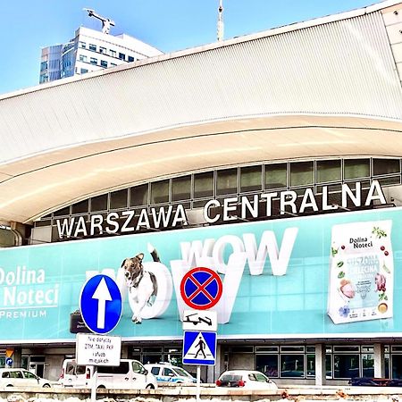 Super 1 Bed Room Condo In Warszawa Center Exteriör bild