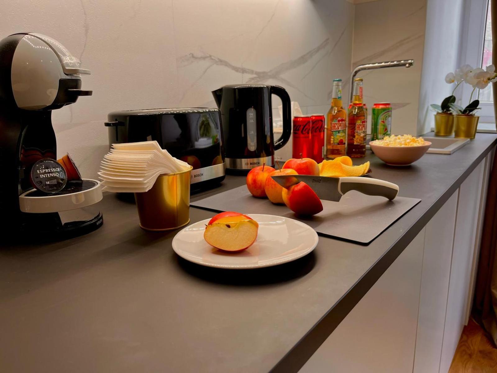 Super 1 Bed Room Condo In Warszawa Center Exteriör bild