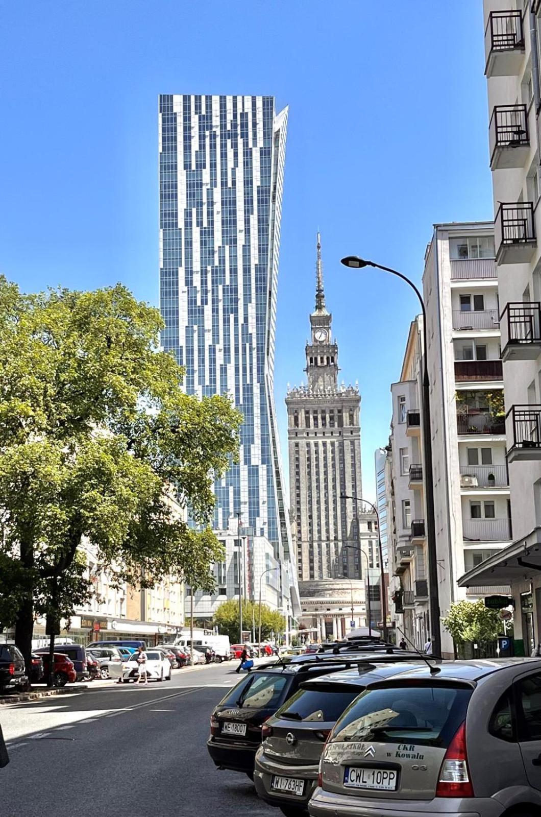 Super 1 Bed Room Condo In Warszawa Center Exteriör bild